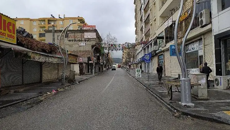 Silvan'da korona virüs sessizliği