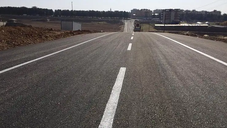 Silvan'da yeni hastane yolu tamamlandı