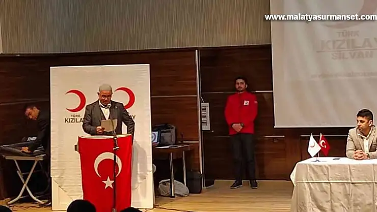 Silvan Kızılay'da olağan genel kurul yapıldı