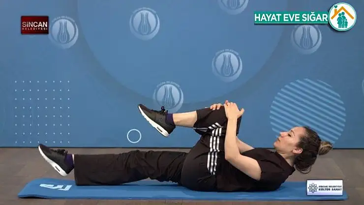 Sincan Belediyesi kadınlara evde spor hizmeti sunuyor