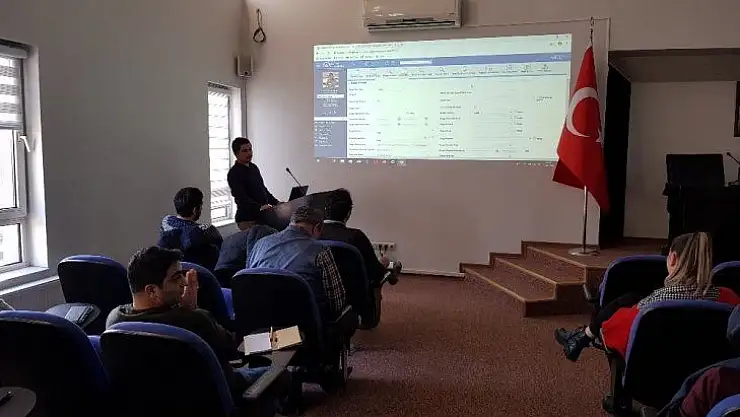 Sincan Belediyesi personeline E-Belge Yönetim Sistemi eğitimi
