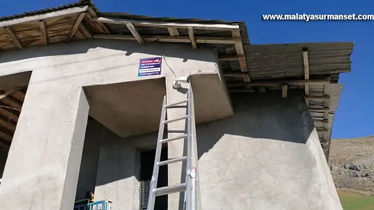 Sincik'in 23 köy ve 1 beldesine kamera yerleştirildi