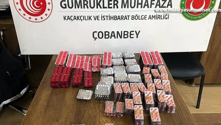 Sınır Kapısında kaçak ilaç ve sigara yakalandı