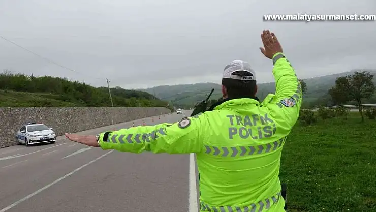 Sinop'ta trafik raporunda 'hız ihlali' birinci sırada