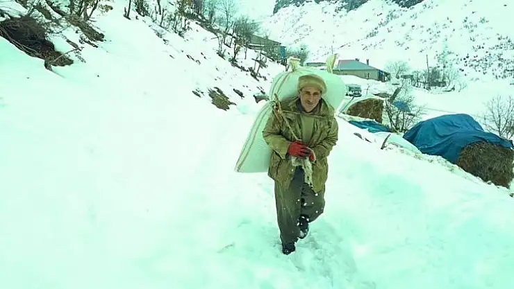 Şırnak'ın dağ köylerinde zorlu yaşam