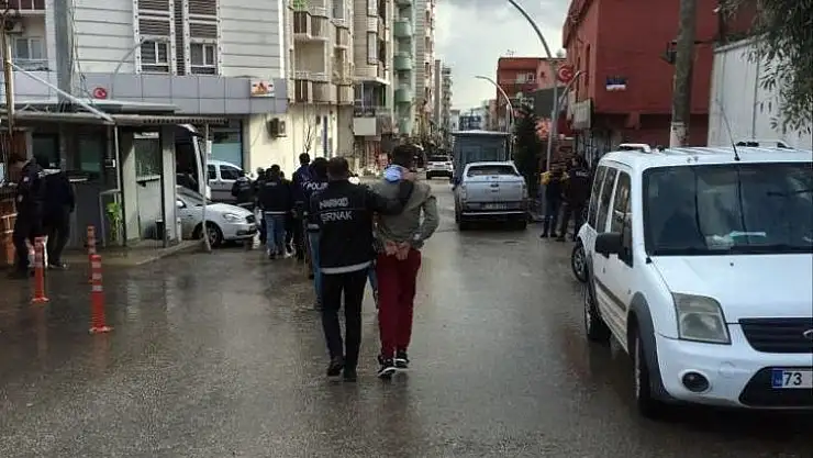 Şırnak'ta uyuşturucu operasyonunda 30 kişi tutuklandı