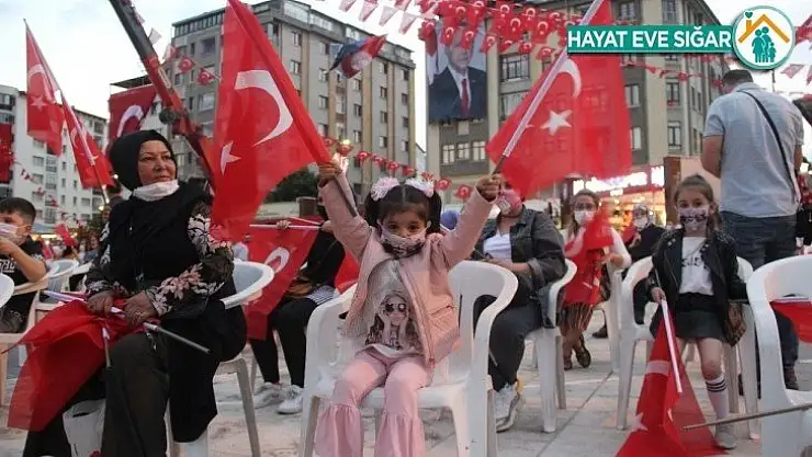Sivas'ta 15 Temmuz Milli Birlik ve Demokrasi Günü programı