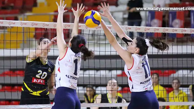 Sivas'ta TVF 2. Lig Kadınlar Çeyrek Final Etabı devam ediyor