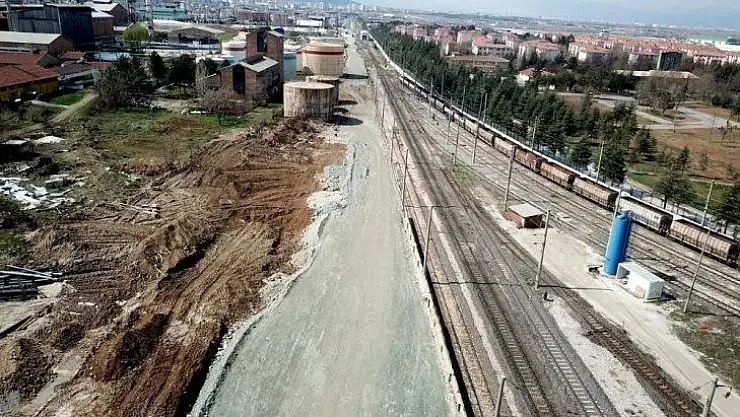 Sivas yoluna bağlanan 25 metre genişliğindeki yol projesinde ilk adıma başlandı