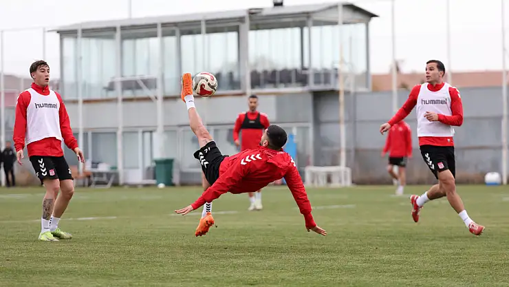 Sivasspor'da Boluspor maçı hazırlıkları başladı