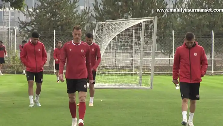 Sivasspor, Pendikspor maçının hazırlıklarına devam etti