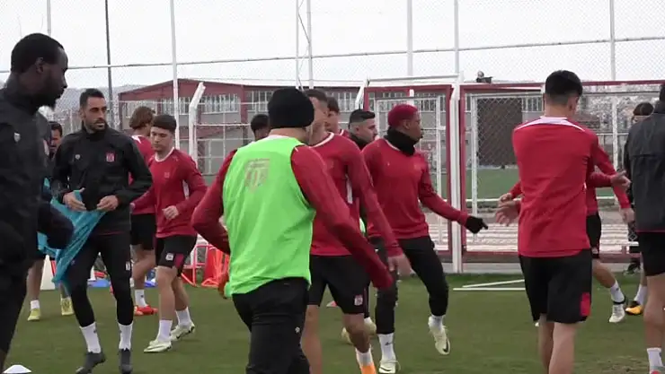 Sivasspor, Trabzonspor maçı hazırlıklarını sürdürdü