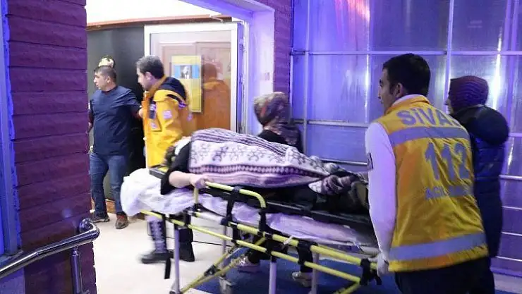 Sivas'ta trafik kazası: 6 yaralı