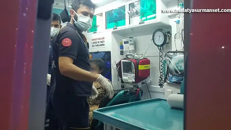 Sokak ortasında darp edilen kadın yaralandı