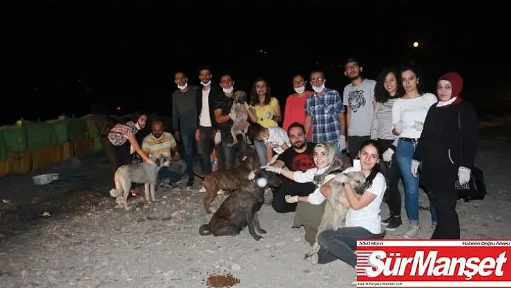 Sosyal medya üzerinden bir araya gelen gençlerden yürekleri ısıtan davranış