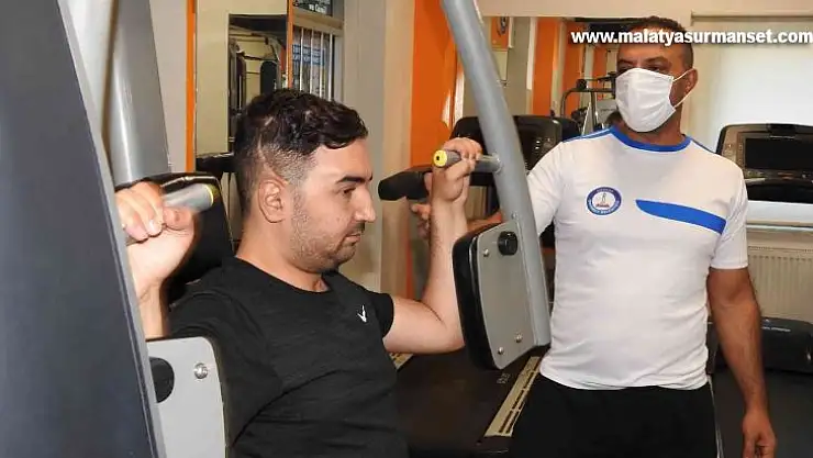 Sosyal tesislerinde sağlığına kavuştu