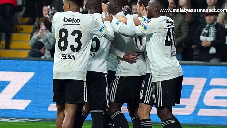 Spor Toto Süper Lig: Beşiktaş: 3 - Corendon Alanyaspor: 0