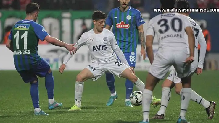 Spor Toto Süper Lig: Çaykur Rizespor: 0 - Fenerbahçe: 6