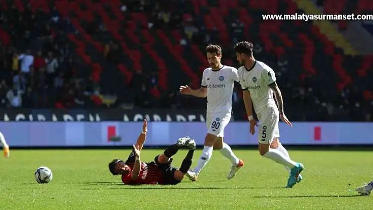 Spor Toto Süper Lig: Gaziantep FK: 0 - Adana Demirspor: 1 (İlk Yarı)