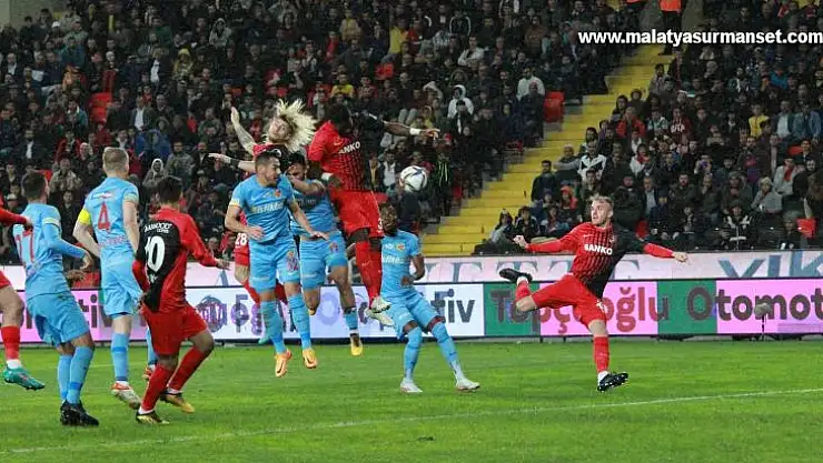 Spor Toto Süper Lig: Gaziantep FK: 1 - Kayserispor: 1 (Maç Sonucu)