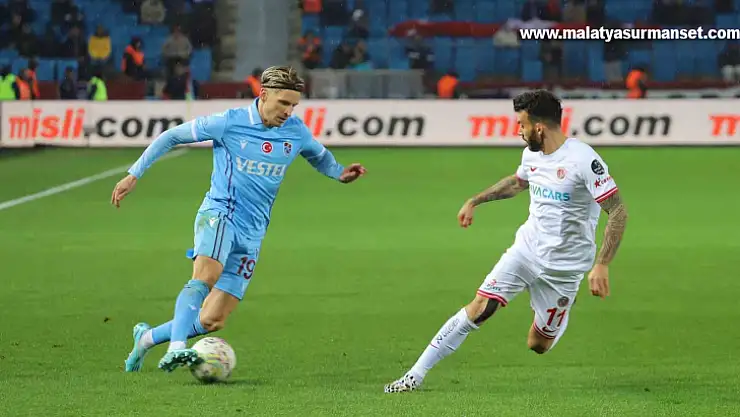 Spor Toto Süper Lig: Trabzonspor: 2 - FTA Antalyaspor: 0