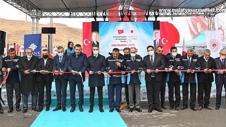 Su temini projeleri ön tamamlama töreni gerçekleştirildi