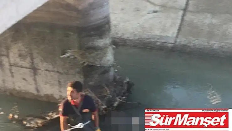 Sulama kanalına düşen genç boğuldu