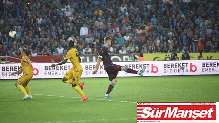 Trabzonspor 2 Yeni Malatyaspor: 1 Maç Sonu