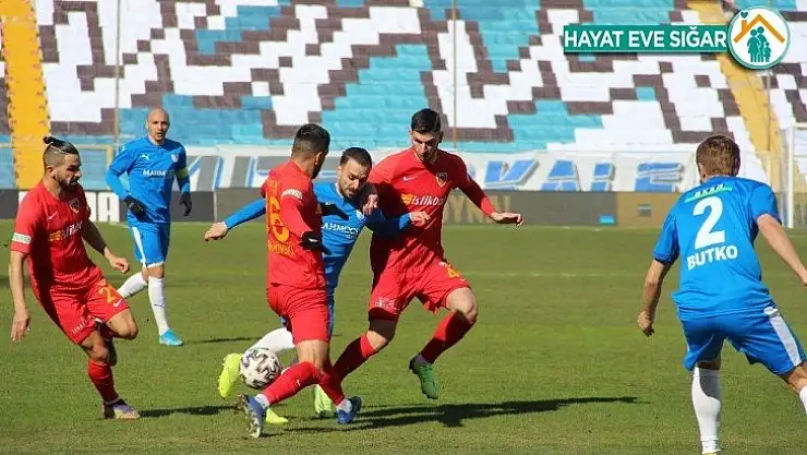 Süper Lig: BB Erzurumspor: 1 - Hes Kablo Kayserispor: 1