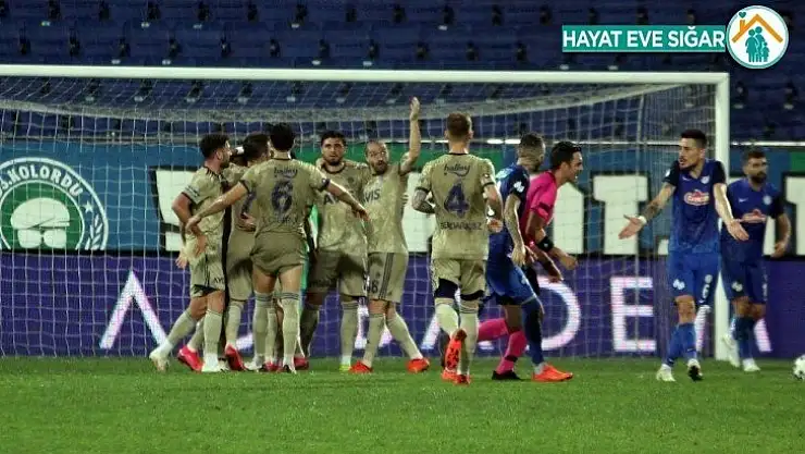 Süper Lig: Çaykur Rizespor: 1 - Fenerbahçe: 2 