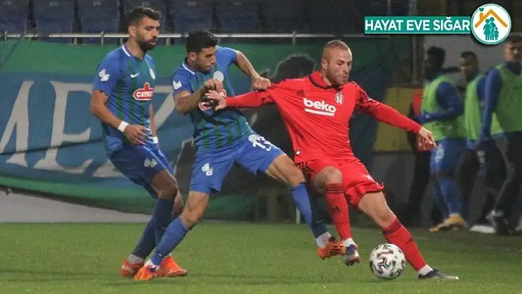 Süper Lig: Çaykur Rizespor: 2  Beşiktaş: 3
