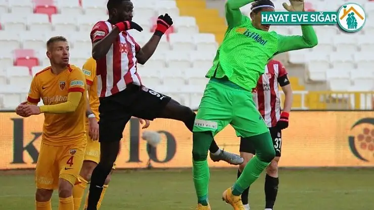 Süper Lig: DG Sivasspor: 2 - Kayserispor: 0