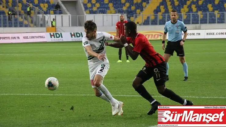 Süper Lig: Gençlerbirliği: 0 - Denizlispor: 1 (İlk Yarı)