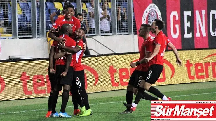 Süper Lig: Gençlerbirliği: 1 - Medipol Başakşehir: 0 (İlk yarı)