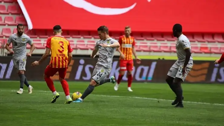 Süper Lig: Hes Kablo Kayserispor: 2 - Yeni Malatyaspor: 1 (Maç sonucu)
