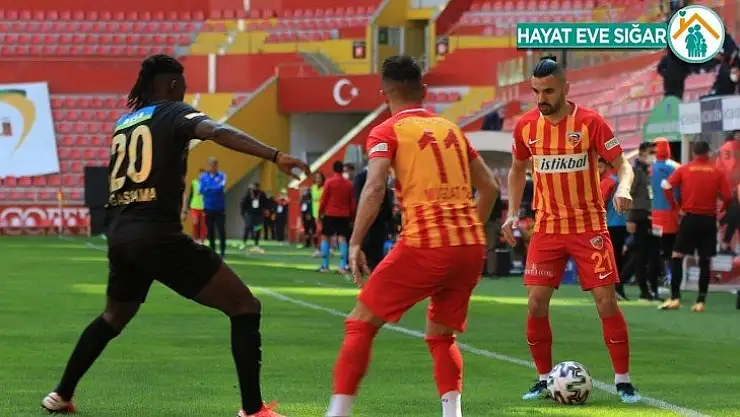 Süper Lig: Kayserispor: 1 - Göztepe: 1