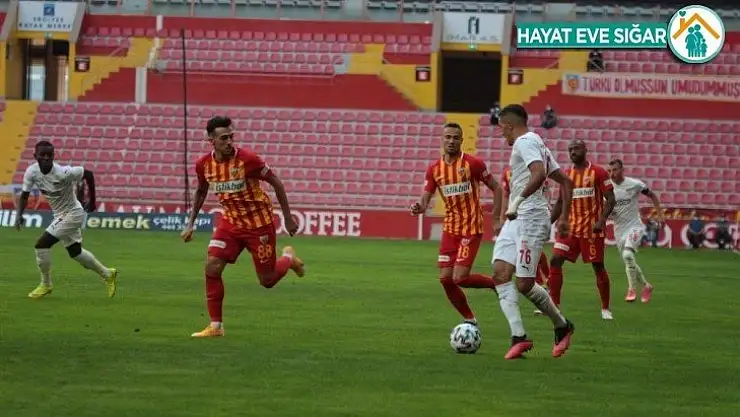 Süper Lig: Kayserispor: 1 - Sivasspor: 3
