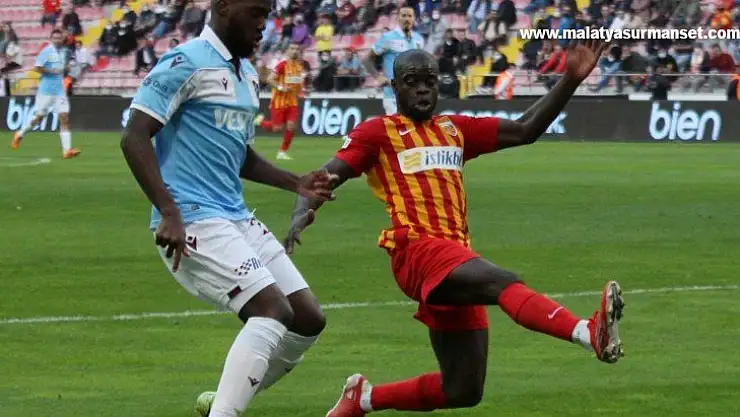 Süper Lig: Kayserispor: 1 - Trabzonspor: 2