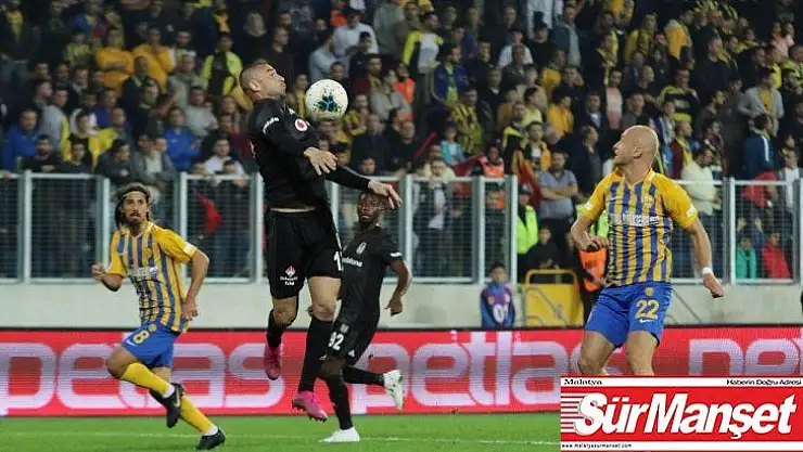 Süper Lig: MKE Ankaragücü: 0 - Beşiktaş: 0 (İlk yarı)