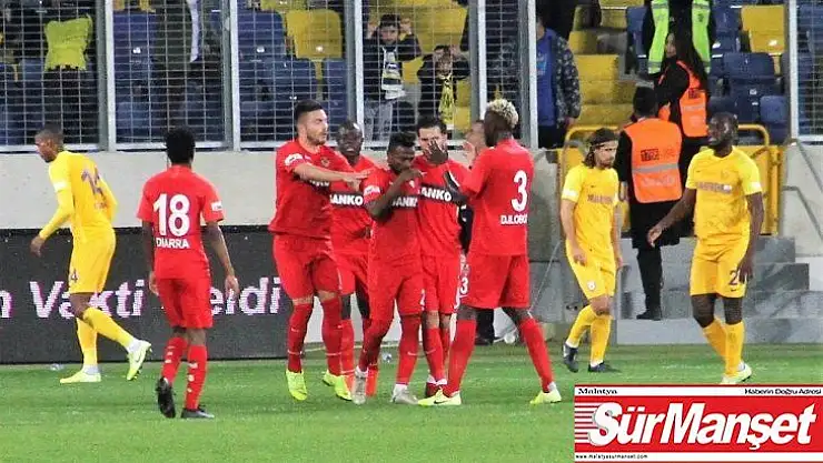 Süper Lig: MKE Ankaragücü: 0 - Gaziantep FK.: 1 (İlk yarı)