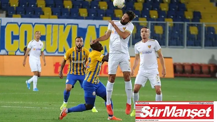 Süper Lig: MKE Ankaragücü: 0 - İ.M. Kayserispor: 0 (İlk yarı)