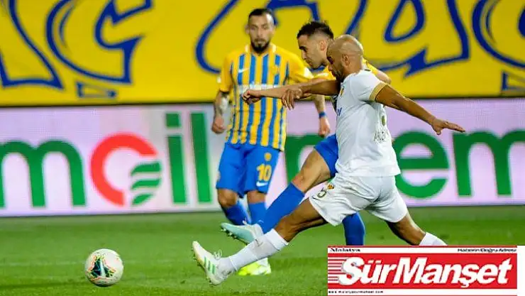 Süper Lig: MKE Ankaragücü: 1 - İstikbal Mobilya Kayserispor: 1 (Maç sonucu)
