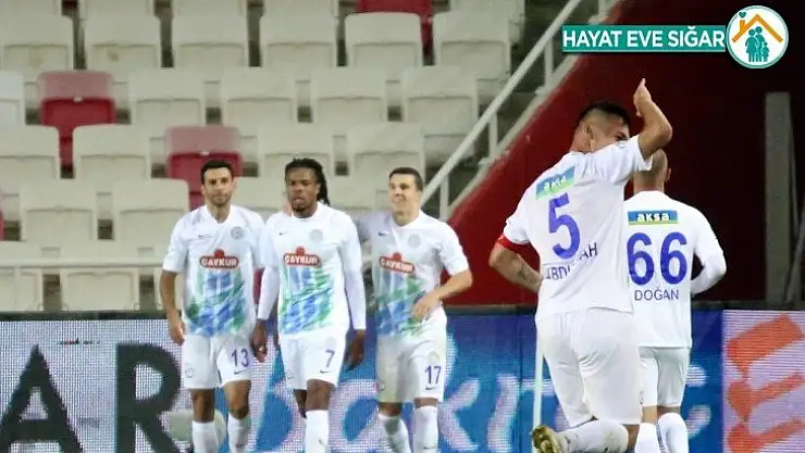 Süper Lig: Sivasspor: 0 - Çaykur Rizespor: 2