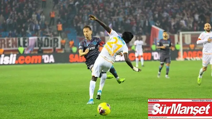 Süper Lig Trabzonspor 1  Alanyaspor 0
