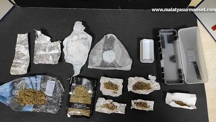 Şüphe üzerine durdurulan araçtan uyuşturucu çıktı