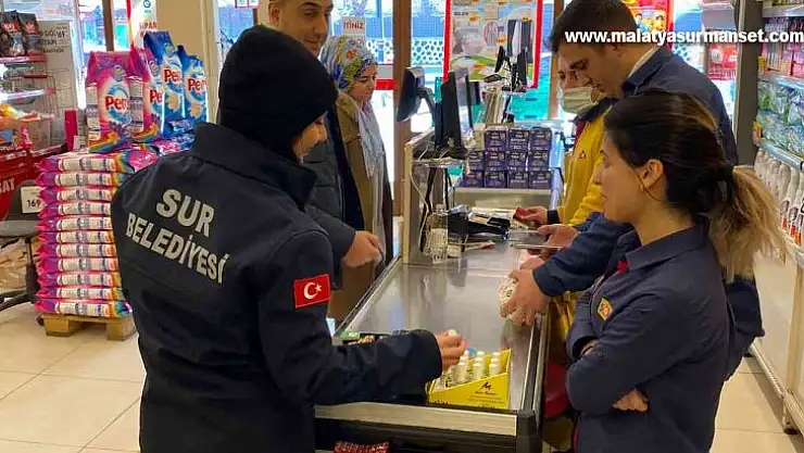 Sur Belediyesinden marketlerde KDV denetimi