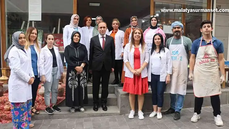 Sur Kaymakamı Solak'tan esnaf ziyareti