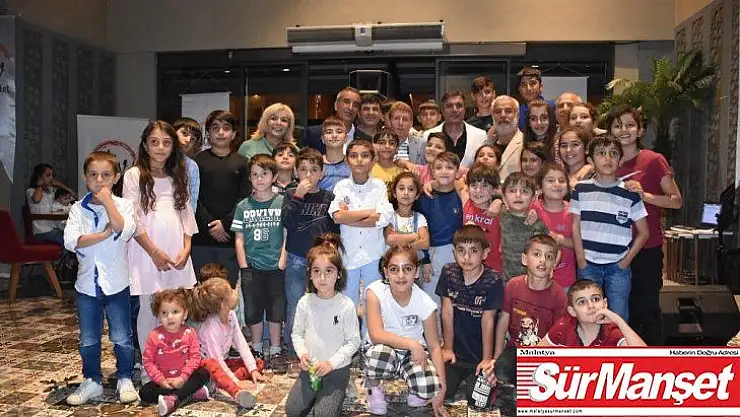 Sur mağduru çocuklar için gece düzenlendi