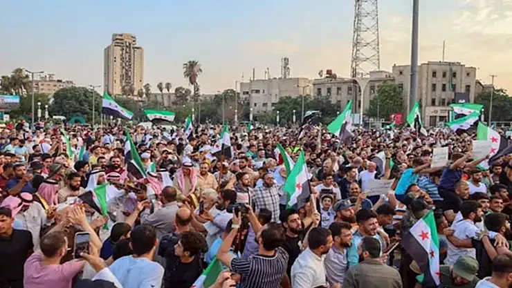 Suriye'de Dış Müdahaleye Hayır Sesleri Yükseliyor!