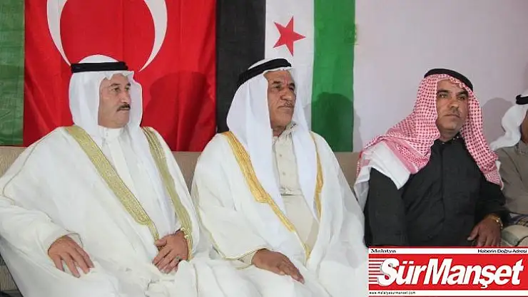 Suriye'nin Abraz aşiretinden Barış Pınarı Harekatı'na destek
